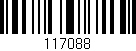 Código de barras (EAN, GTIN, SKU, ISBN): '117088'
