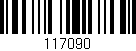 Código de barras (EAN, GTIN, SKU, ISBN): '117090'