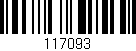 Código de barras (EAN, GTIN, SKU, ISBN): '117093'