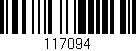 Código de barras (EAN, GTIN, SKU, ISBN): '117094'