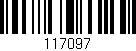 Código de barras (EAN, GTIN, SKU, ISBN): '117097'