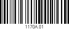 Código de barras (EAN, GTIN, SKU, ISBN): '1170A.01'