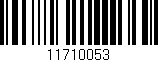 Código de barras (EAN, GTIN, SKU, ISBN): '11710053'