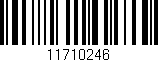 Código de barras (EAN, GTIN, SKU, ISBN): '11710246'