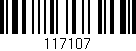 Código de barras (EAN, GTIN, SKU, ISBN): '117107'