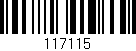 Código de barras (EAN, GTIN, SKU, ISBN): '117115'