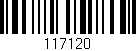 Código de barras (EAN, GTIN, SKU, ISBN): '117120'