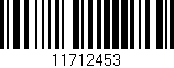 Código de barras (EAN, GTIN, SKU, ISBN): '11712453'