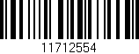 Código de barras (EAN, GTIN, SKU, ISBN): '11712554'