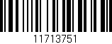 Código de barras (EAN, GTIN, SKU, ISBN): '11713751'