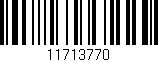 Código de barras (EAN, GTIN, SKU, ISBN): '11713770'