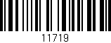 Código de barras (EAN, GTIN, SKU, ISBN): '11719'