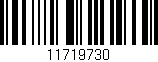 Código de barras (EAN, GTIN, SKU, ISBN): '11719730'