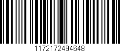 Código de barras (EAN, GTIN, SKU, ISBN): '1172172494648'