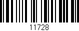 Código de barras (EAN, GTIN, SKU, ISBN): '11728'