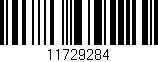 Código de barras (EAN, GTIN, SKU, ISBN): '11729284'