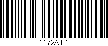 Código de barras (EAN, GTIN, SKU, ISBN): '1172A.01'
