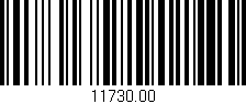 Código de barras (EAN, GTIN, SKU, ISBN): '11730.00'