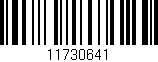 Código de barras (EAN, GTIN, SKU, ISBN): '11730641'