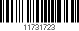 Código de barras (EAN, GTIN, SKU, ISBN): '11731723'
