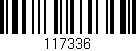 Código de barras (EAN, GTIN, SKU, ISBN): '117336'