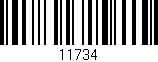 Código de barras (EAN, GTIN, SKU, ISBN): '11734'