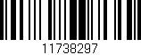 Código de barras (EAN, GTIN, SKU, ISBN): '11738297'