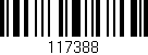 Código de barras (EAN, GTIN, SKU, ISBN): '117388'