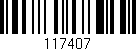 Código de barras (EAN, GTIN, SKU, ISBN): '117407'
