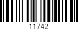 Código de barras (EAN, GTIN, SKU, ISBN): '11742'