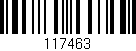 Código de barras (EAN, GTIN, SKU, ISBN): '117463'