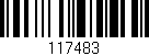 Código de barras (EAN, GTIN, SKU, ISBN): '117483'