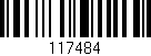 Código de barras (EAN, GTIN, SKU, ISBN): '117484'