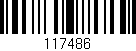 Código de barras (EAN, GTIN, SKU, ISBN): '117486'
