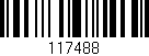 Código de barras (EAN, GTIN, SKU, ISBN): '117488'