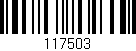 Código de barras (EAN, GTIN, SKU, ISBN): '117503'