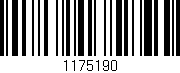 Código de barras (EAN, GTIN, SKU, ISBN): '1175190'
