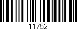 Código de barras (EAN, GTIN, SKU, ISBN): '11752'