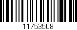 Código de barras (EAN, GTIN, SKU, ISBN): '11753508'