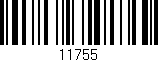 Código de barras (EAN, GTIN, SKU, ISBN): '11755'