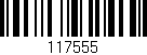Código de barras (EAN, GTIN, SKU, ISBN): '117555'