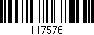 Código de barras (EAN, GTIN, SKU, ISBN): '117576'