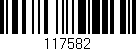 Código de barras (EAN, GTIN, SKU, ISBN): '117582'