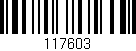 Código de barras (EAN, GTIN, SKU, ISBN): '117603'