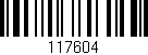 Código de barras (EAN, GTIN, SKU, ISBN): '117604'