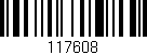 Código de barras (EAN, GTIN, SKU, ISBN): '117608'