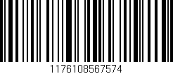 Código de barras (EAN, GTIN, SKU, ISBN): '1176108567574'