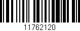 Código de barras (EAN, GTIN, SKU, ISBN): '11762120'