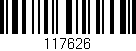 Código de barras (EAN, GTIN, SKU, ISBN): '117626'