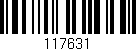 Código de barras (EAN, GTIN, SKU, ISBN): '117631'